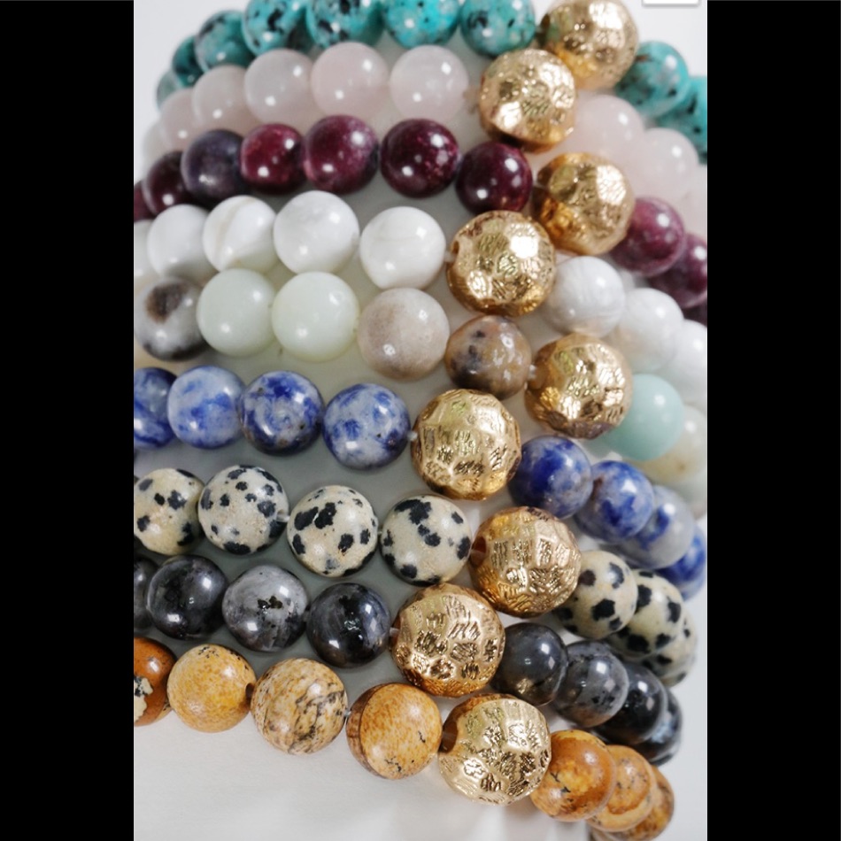 Multi Colored Stackable Beaded Bracelets!!